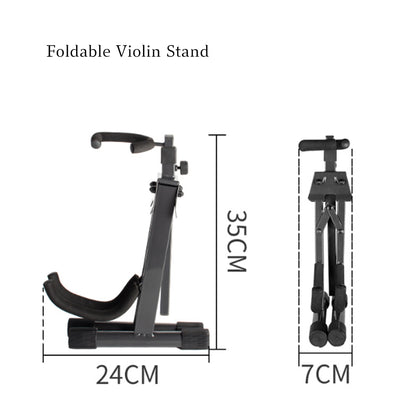 Foldable Violin Stand with Bow Holder | Stable & Portable