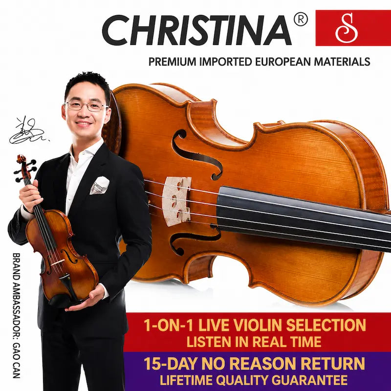 CHRISTINA S400B Acoustic Violin – Handmade Violin 4/4 | Christina Violin Australia