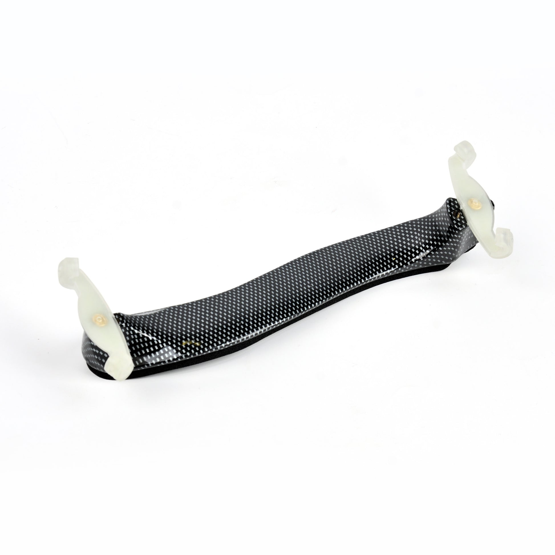 Carbon Fiber Violin Shoulder Rest – Front View, Adjustable 4/4 & 3/4