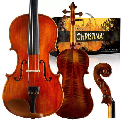 Christina V05A Handmade Violin – Premium Beginner & Student Violin Kit AU