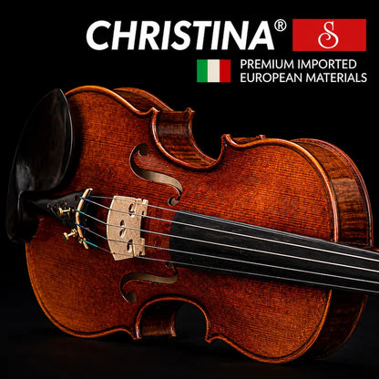 CHRISTINA S500B Master Series Handmade Acoustic Violin – Concert Performance Instrument