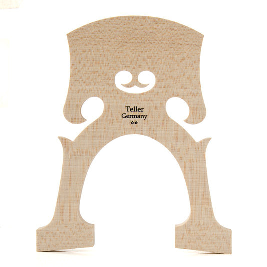 Josef Teller cello bridge Germany 4/4 professional 2-star maple bridge for cello tone upgrade