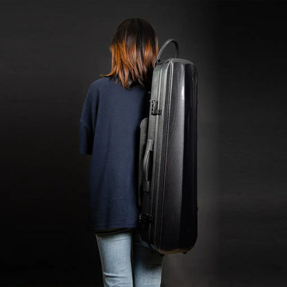 Carbon Fiber Violin Case – Backpack Strap Detail