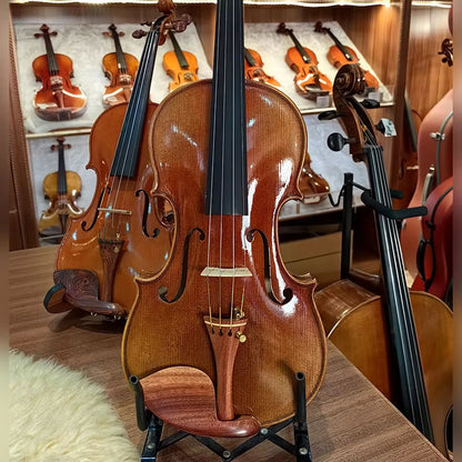 CHRISTINA V09 S-1 Handmade Violin – Side Profile Detail