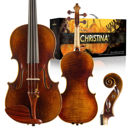 CHRISTINA S300A Professional Violin – Body Craftsmanship Detail