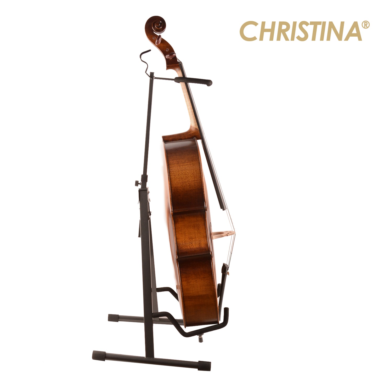 Cello Stand – Height Adjustment Mechanism Close-up