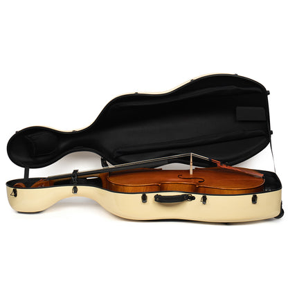 Accessories included with lightweight cello case Australia for professional cello travel and storage