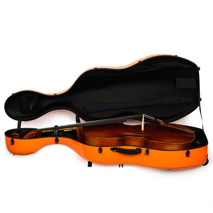 CHRISTINA Cello Case Bow Holder Accessory Storage Detail
