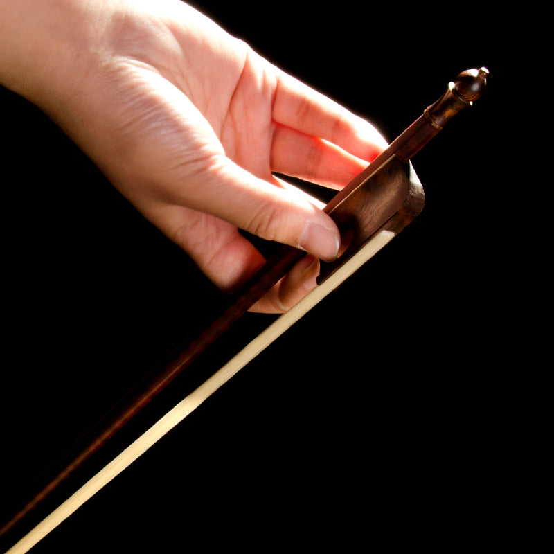 Handcrafted Christina G08 Baroque violin bow close-up | Full Size Baroque Bow | Snakewood | Violin Bow Australia