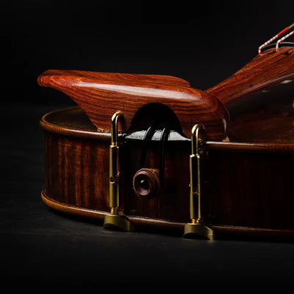CHRISTINA S300A Professional Violin – Scroll and Pegs Detail