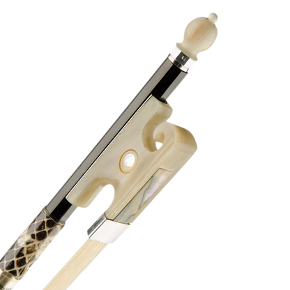 Christina G09 Brazilwood Violin Bow – Genuine horsehair violin bow, Brazilwood stick, abalone frog, professional violin Australia