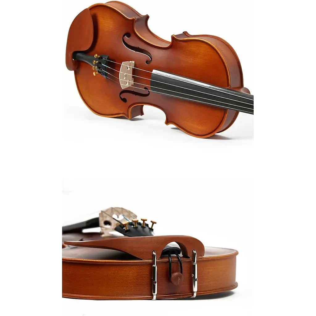 Christina V02 Beginner Violin Kit 4/4 | Maple + Spruce | Case, Bow, Rosin, Shoulder Rest Included | Australia