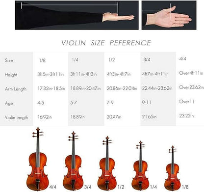 CHRISTINA V10 Master Series Handmade Acoustic Violin – Premium Spruce & Flamed Maple CHRISTINA