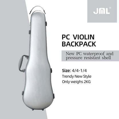 Christina Pro PC Violin Case 4/4 Lightweight 2KG – Front view showing design and handle