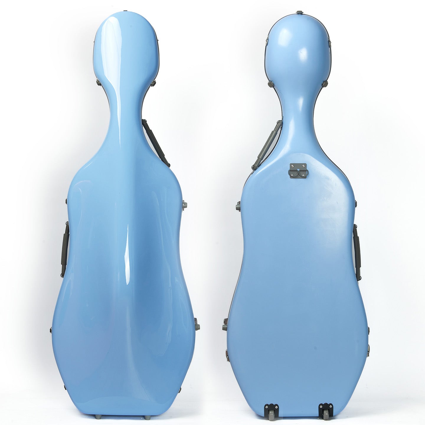 CHRISTINA lightweight 4/4 cello case with waterproof PC composite hard shell for professional travel