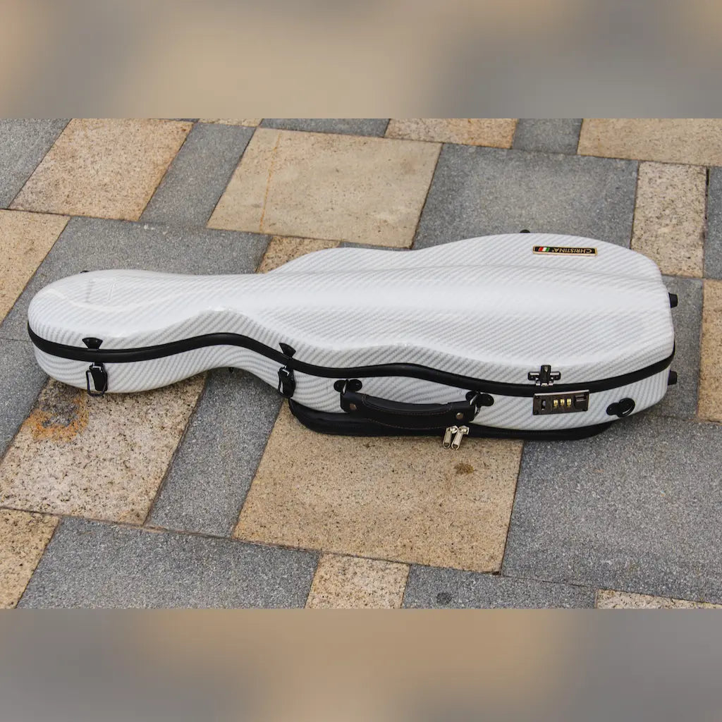 Carbon Fiber Violin Case – Backpack Straps and Handle Detail