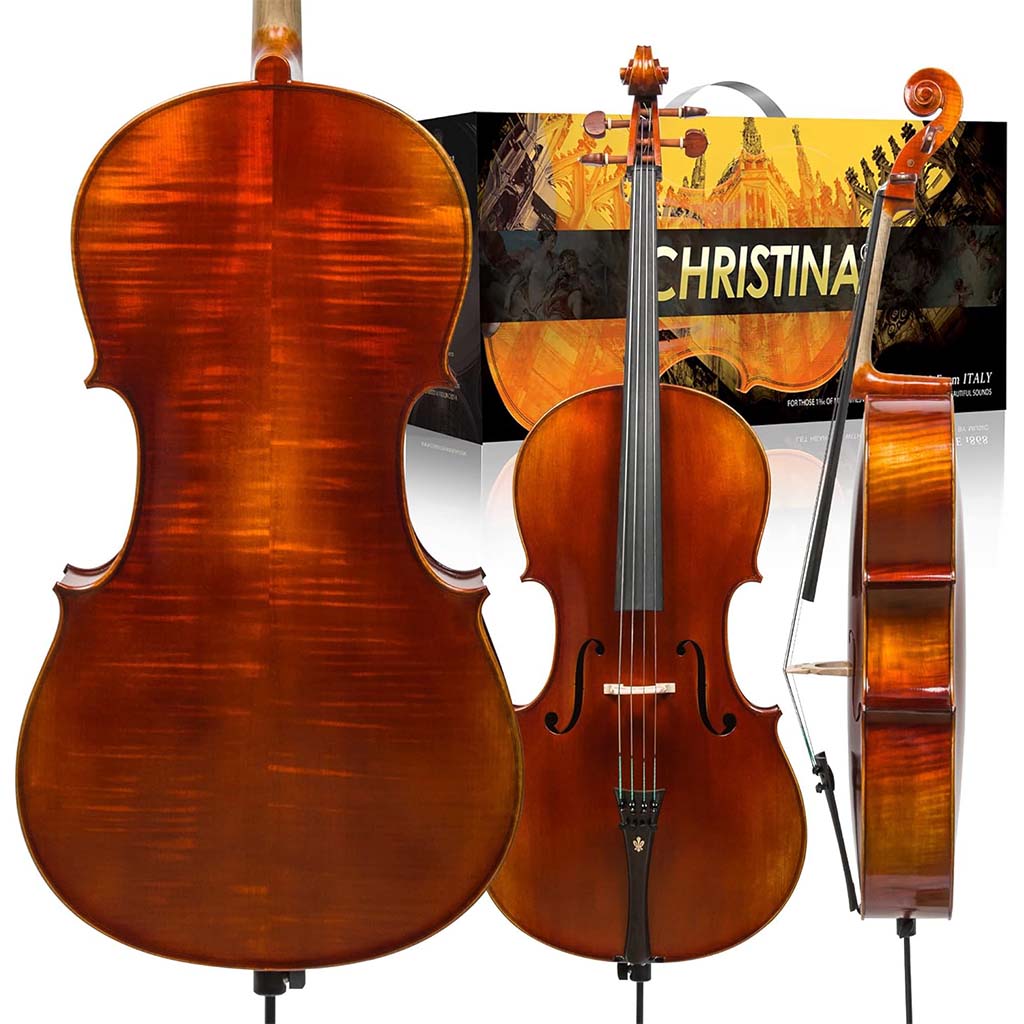 Christina C05 Carbon Fiber Cello – Side View Detail