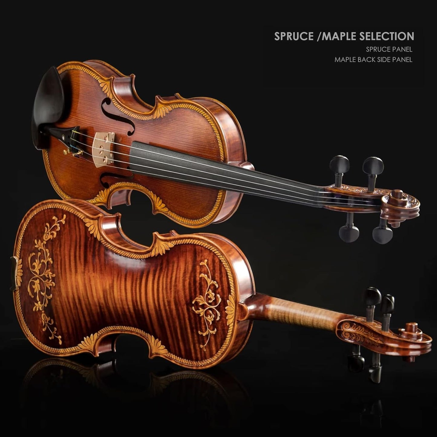 Christina V07 Limited Handmade Violin – Premium Spruce & Maple Acoustic Violin Australia